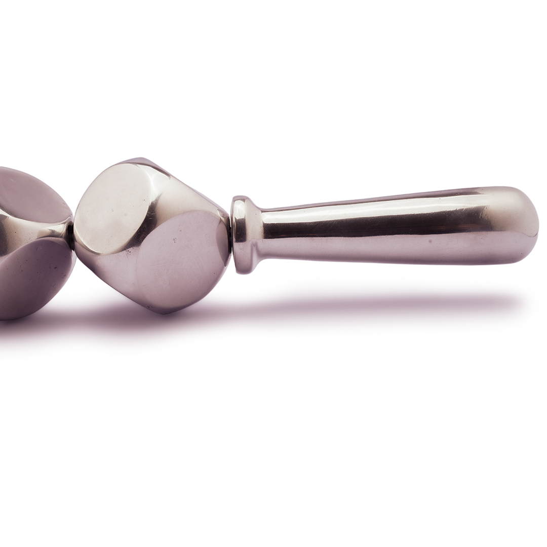 OUTILS DE ICE SCUPLT : Rouleau métallique 4 cubes / The 4 cube metal roller