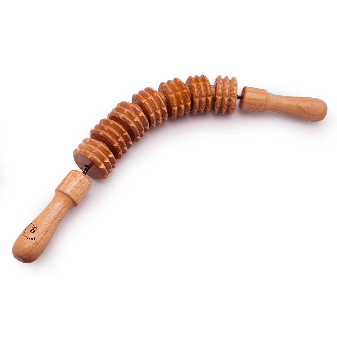 OUTILS DE WOOD THÉRAPIE : Rouleau à tonneau courbé / Body curved roller