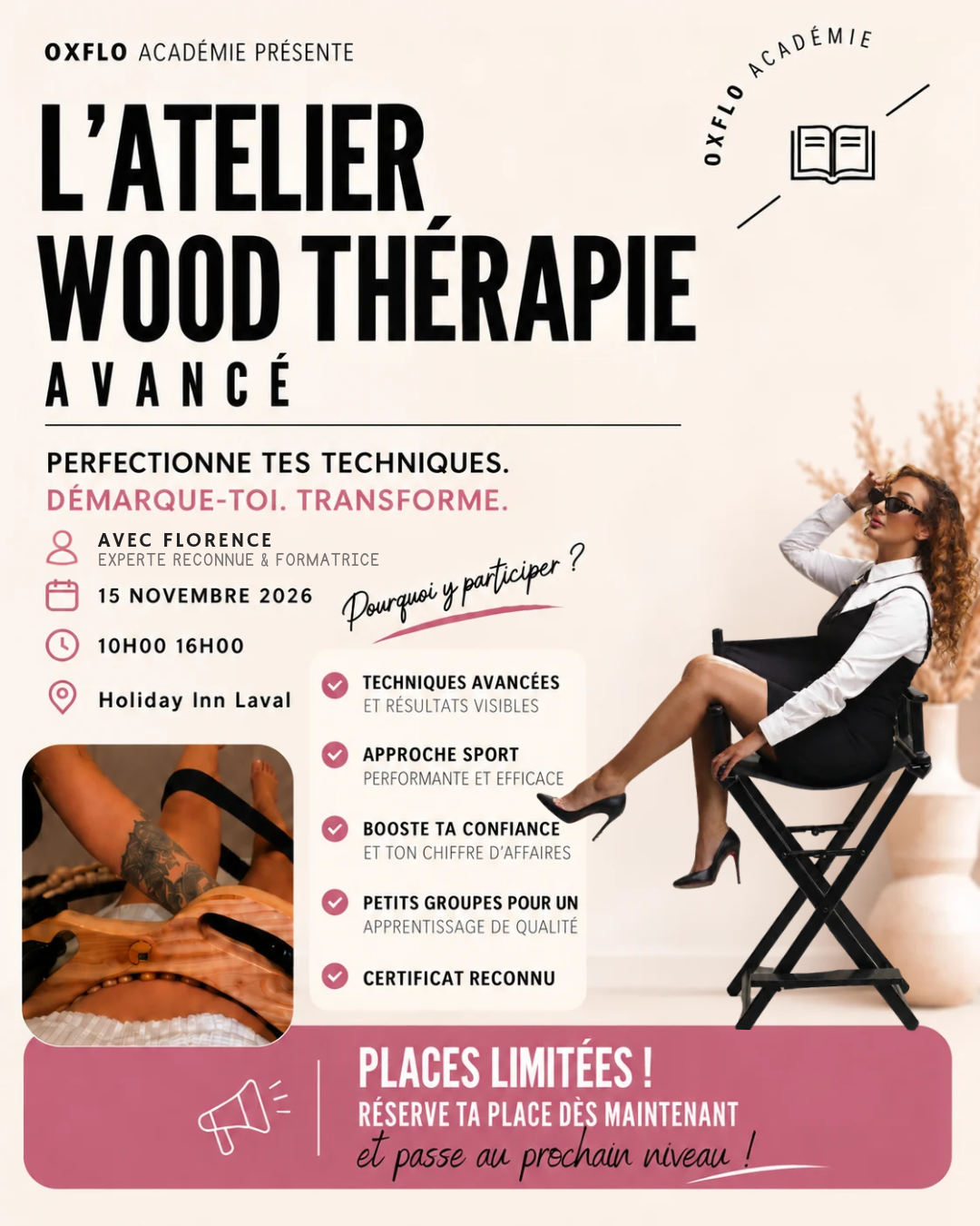 L’Atelier — Wood thérapie avancé | Édition sportive