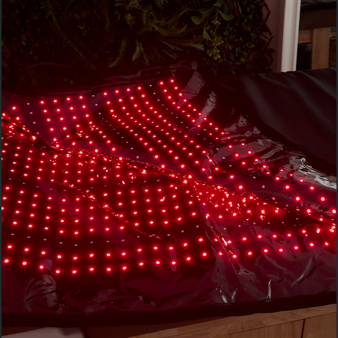 Couverture Infrarouge et Luminothérapie LED rouge