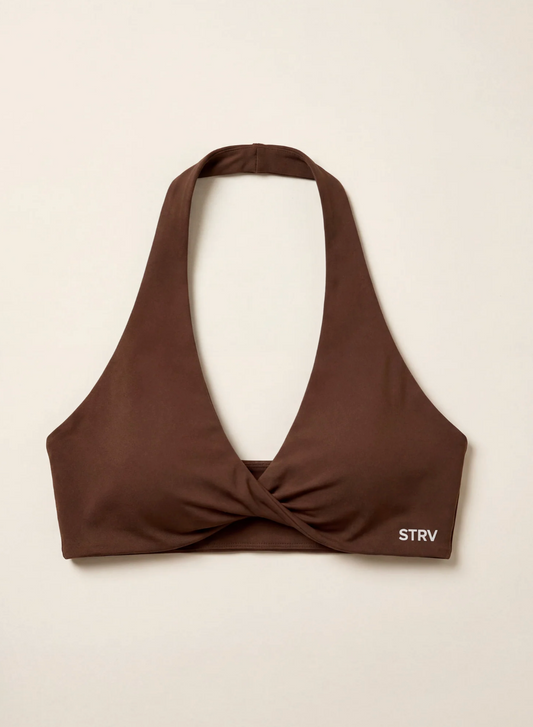 STRV - SECOND SKIN SPORTS BRA (BROWN)