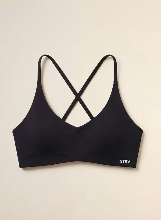 STRV - MIDNIGHT POWER SPORTS BRA (BLACK)