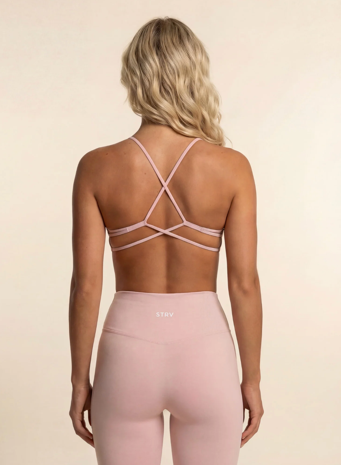 STRV - SOFT POWER SPORTS BRA (BLUSH PINK)