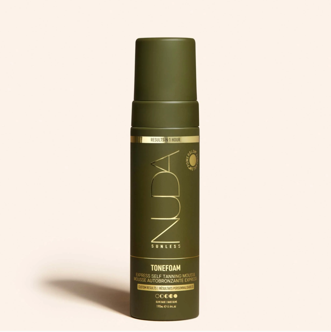 NUDA TONEFOAM OLIVE -  Color-Correcting Self Tan Mousse