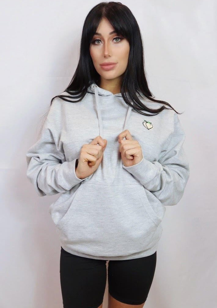 Hoodie Peach Logo (Unisex)